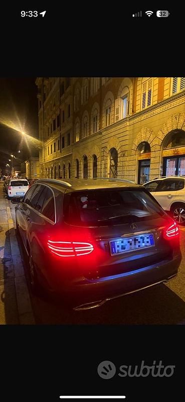 Usata Mercedes C220 170 CV (125 kW) 2016 Grigio Station wagon