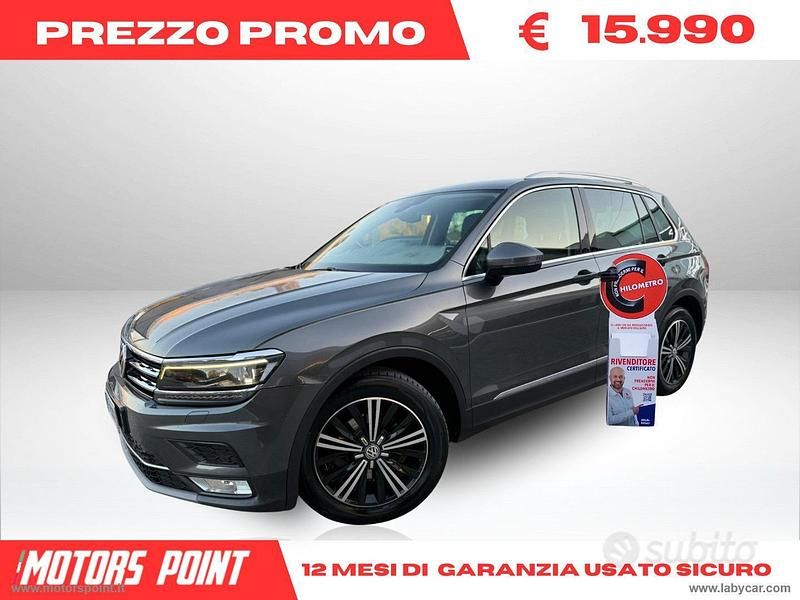 Grigio Usata 2016 VW Tiguan Business SUV | 15.990 € - Immagine 1/4