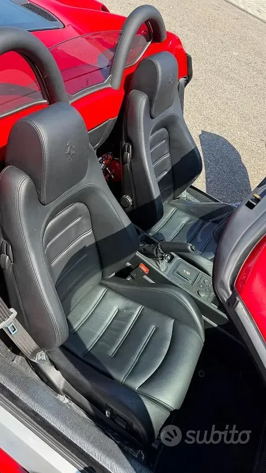 Usata Ferrari F430 490 CV (360 kW) 2006 Rosso Cabrio