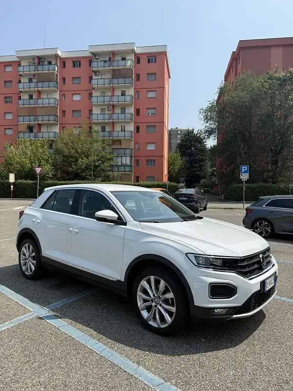 Usata VW T-Roc Advance 150 CV (110 kW) 2021 Bianco SUV