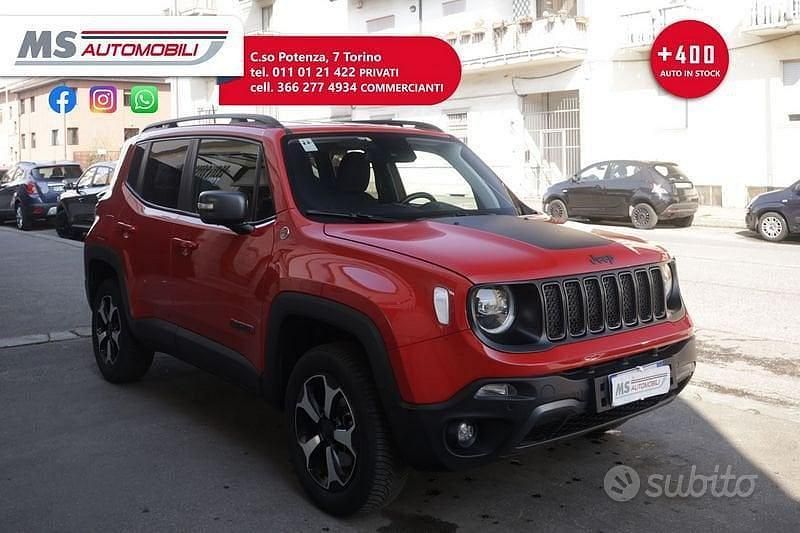Usata Jeep Renegade Trailhawk 170 CV (125 kW) 2019 Rosso SUV