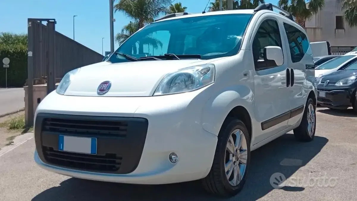 Usata Fiat Qubo Dynamic 77 CV (56 kW) 2014 Bianco Monovolume