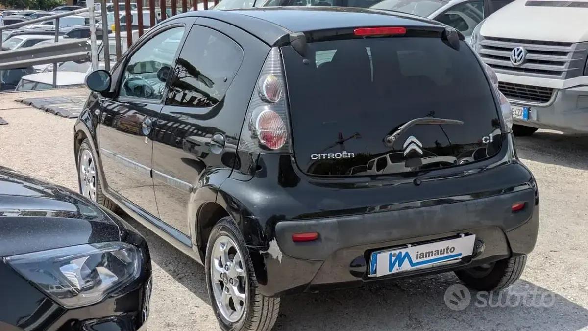 Usata Citroën C1 68 CV (50 kW) 2013 Nero Utilitaria