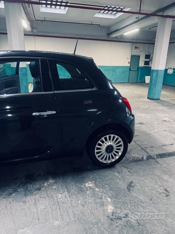 Usata Fiat 500 Lounge 95 CV (69 kW) 2016 Nero Berlina