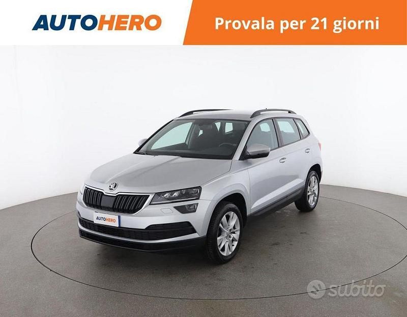 Grigio Usata 2019 Skoda Karoq SUV | 17.999 € (Buon prezzo) - Immagine 1/2