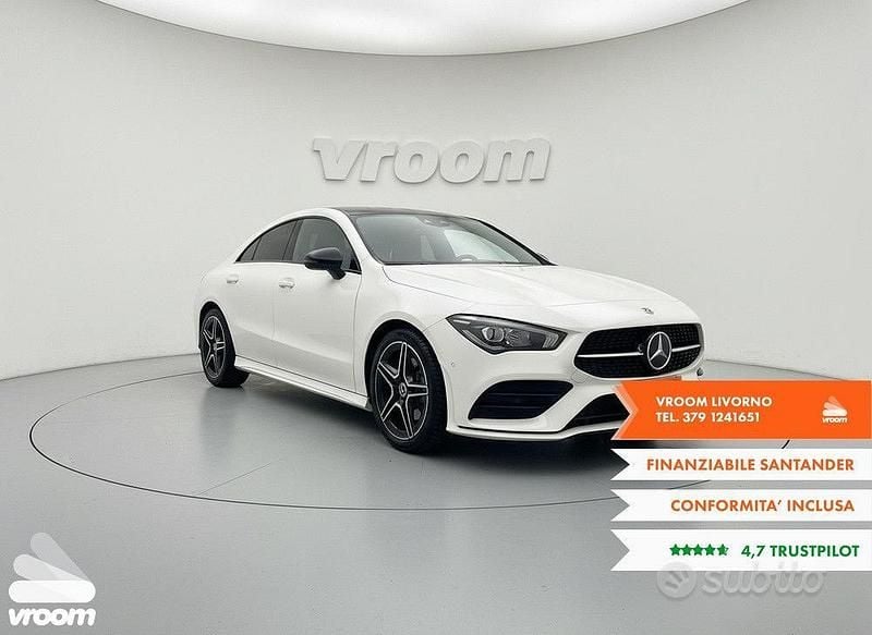 Usata Mercedes CLA180 Premium 116 CV (85 kW) 2023 Bianco Berlina