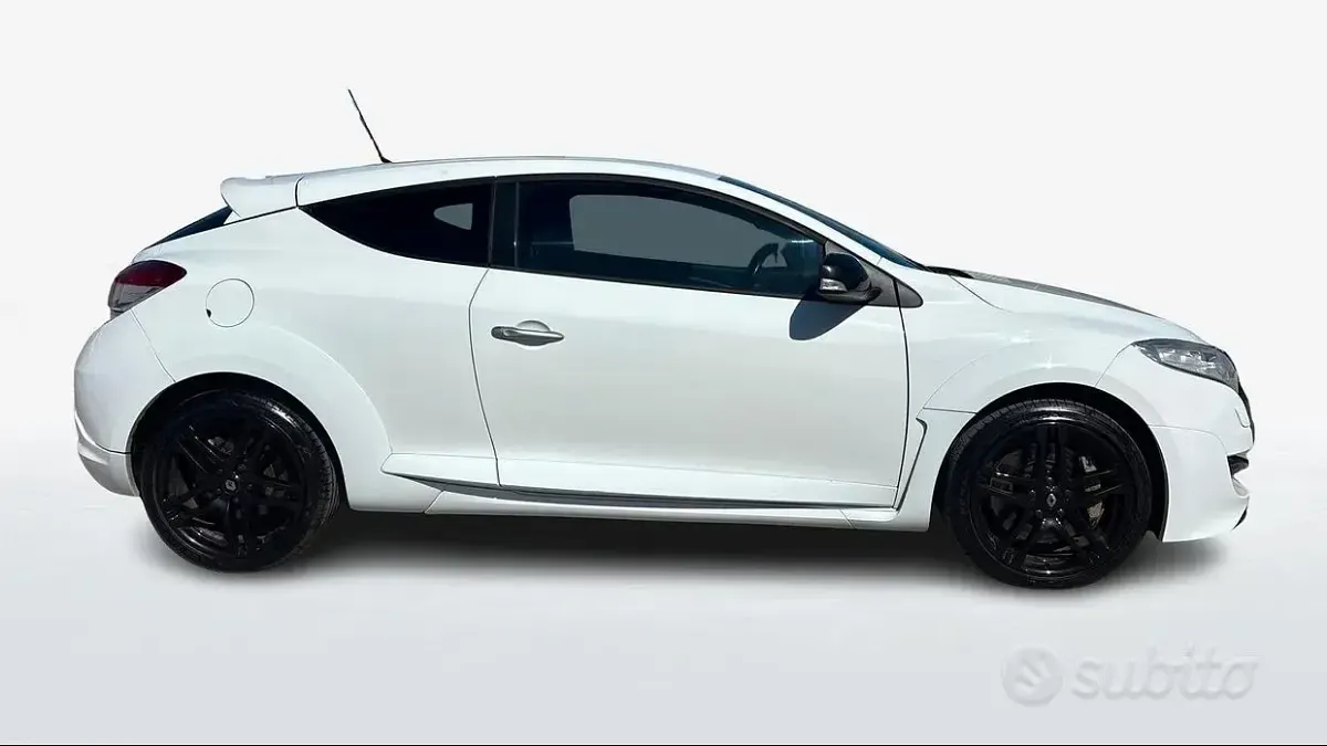 Usata Renault Mégane Coupé R.S. 250 CV (183 kW) 2010 Bianco Coupé