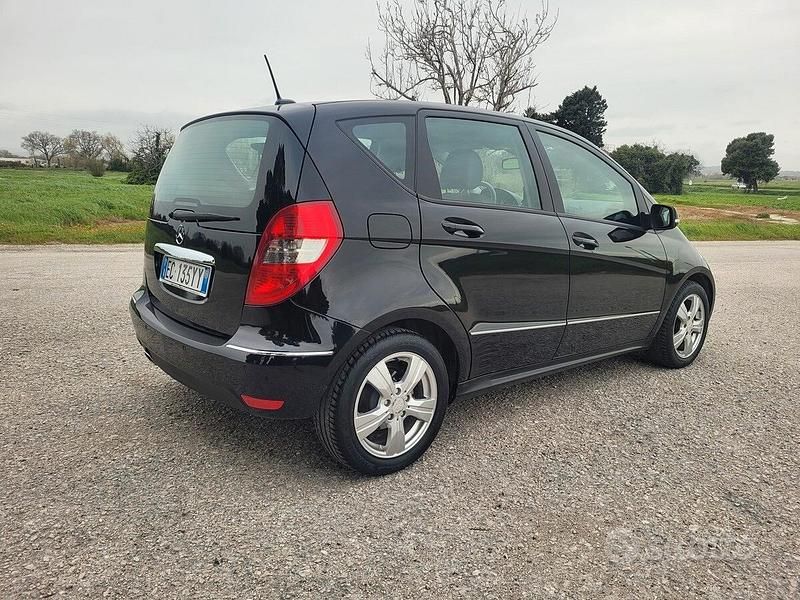Usata Mercedes A150 Avantgarde 95 CV (69 kW) 2009 Nero Berlina