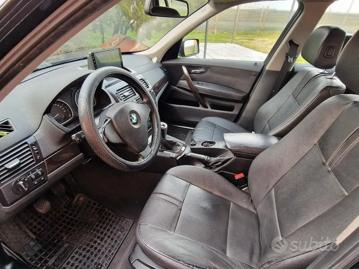 Usata BMW X3 150 CV (110 kW) 2007 Nero SUV