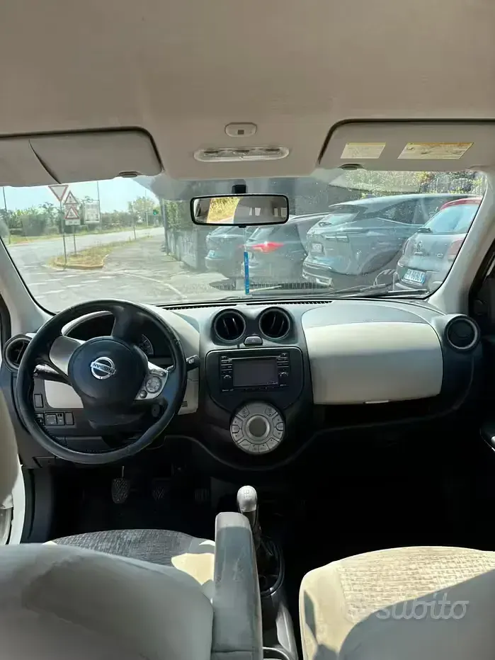 Usata Nissan Micra 80 CV (58 kW) 2012 Bianco Utilitaria