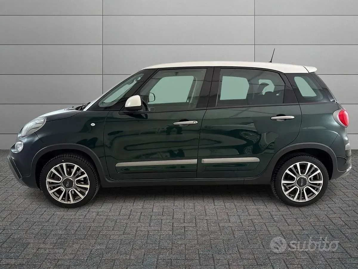 Usata Fiat 500L Cross 120 CV (88 kW) 2018 Verde Monovolume