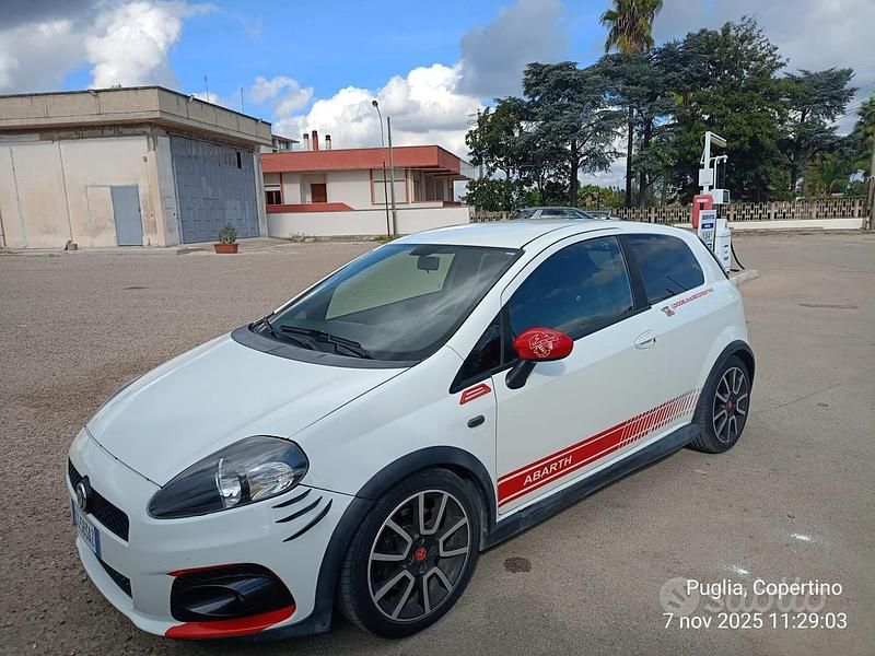 Usata Abarth Punto 2023 Bianco Utilitaria