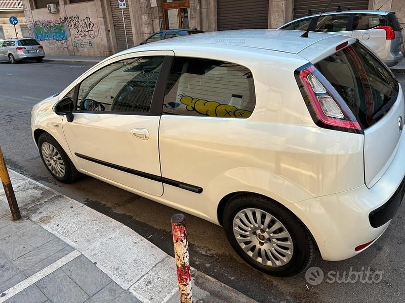 Usata Fiat Punto Evo S 75 CV (55 kW) 2012 Bianco Utilitaria