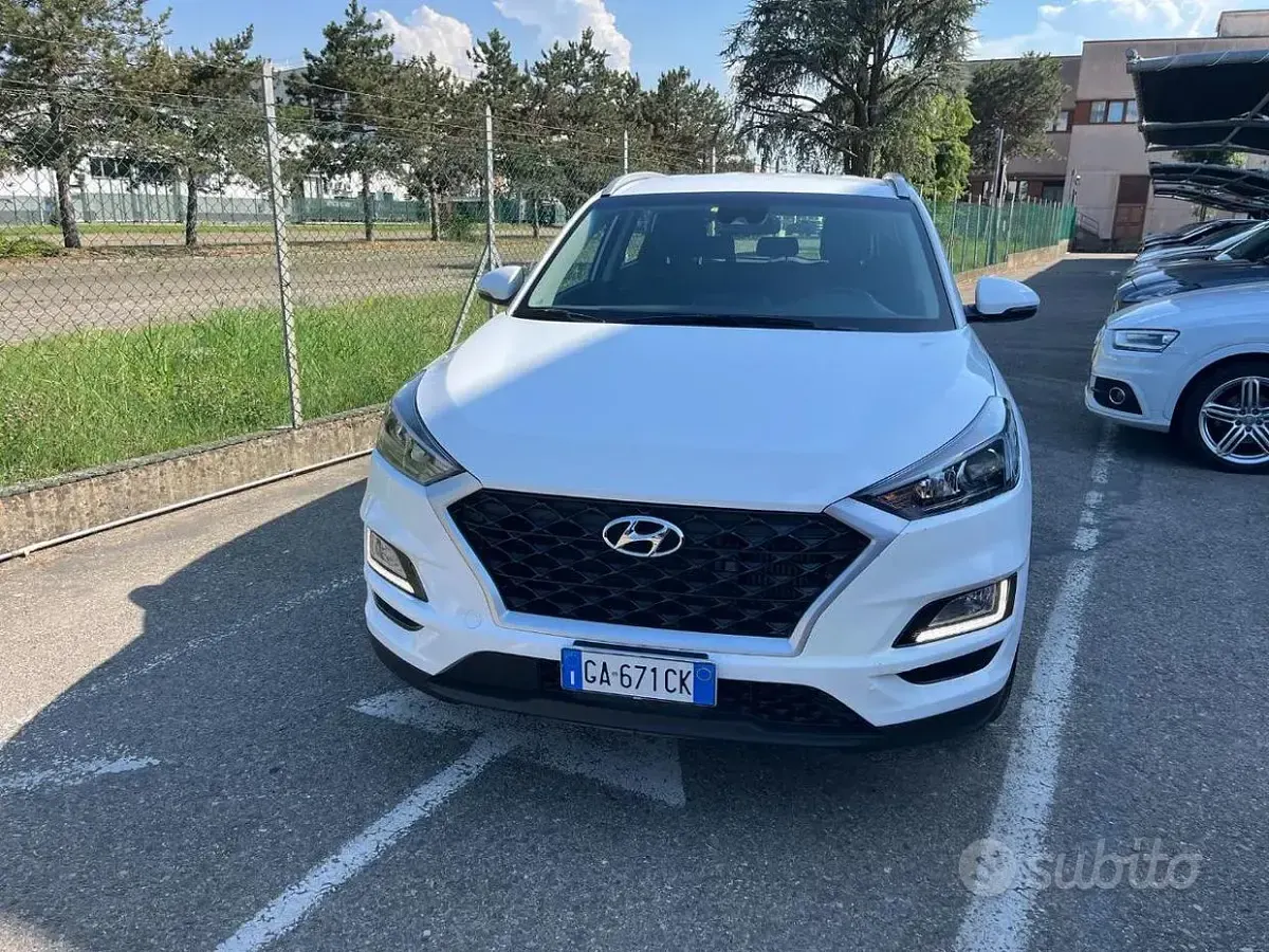 Usata Hyundai Tucson XPrime 116 CV (85 kW) 2020 Bianco pastello SUV