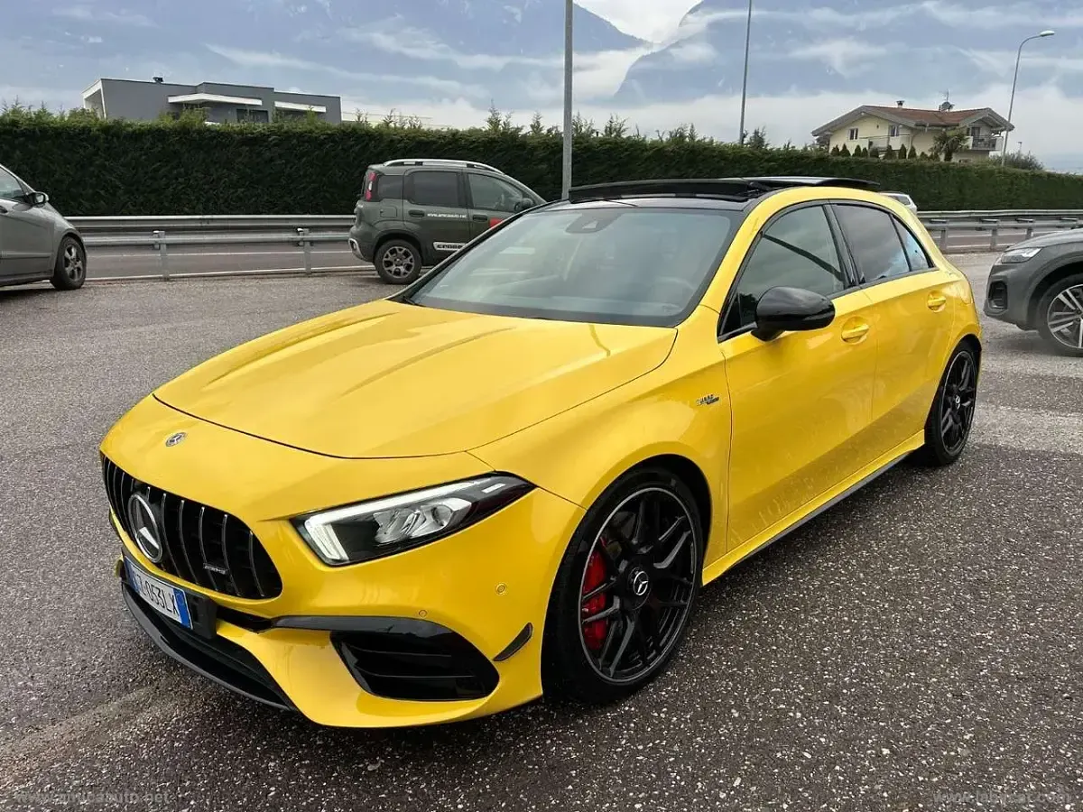 Occasion Mercedes A45 AMG Premium 421 ch (309 kW) 2020 Jaune Berline