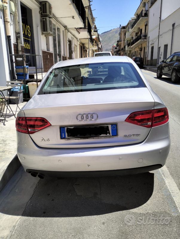 Usata Audi A4 143 CV (105 kW) 2008 Grigio Berlina