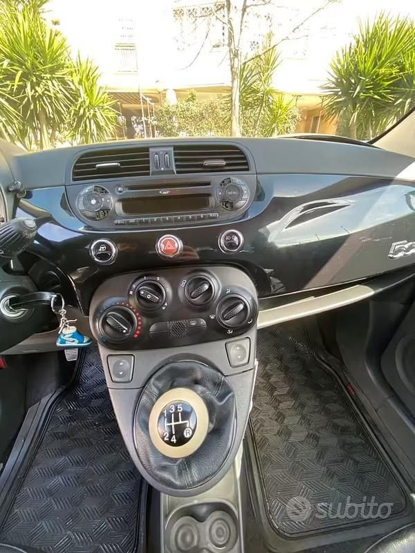 Usata Fiat 500 Sport 100 CV (73 kW) 2007 Nero Berlina