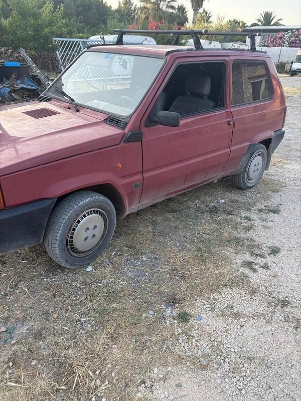 Usata Fiat Panda 1997 Rosso Utilitaria