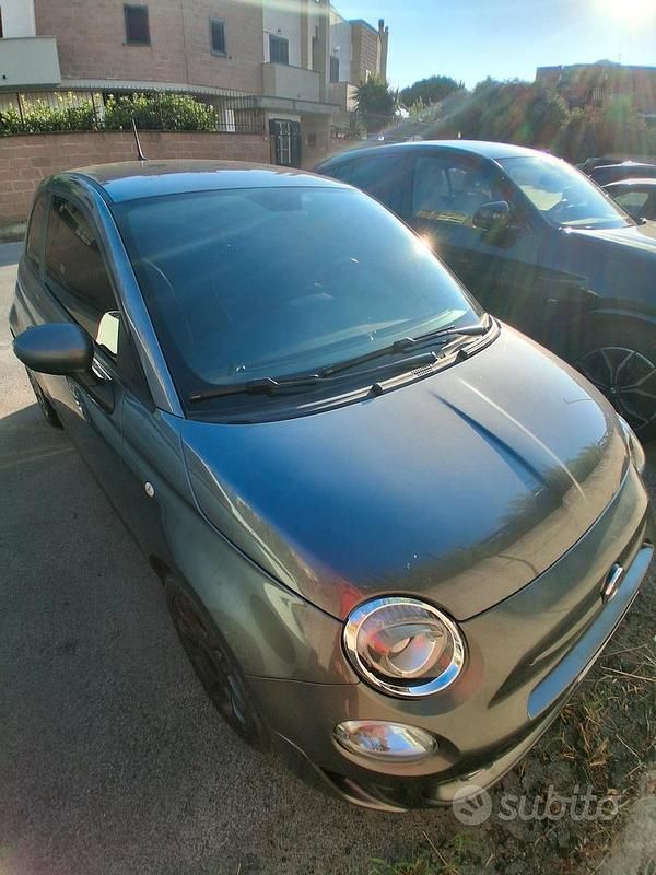 Usata Fiat 500 Sport 69 CV (50 kW) 2020 Grigio Utilitaria