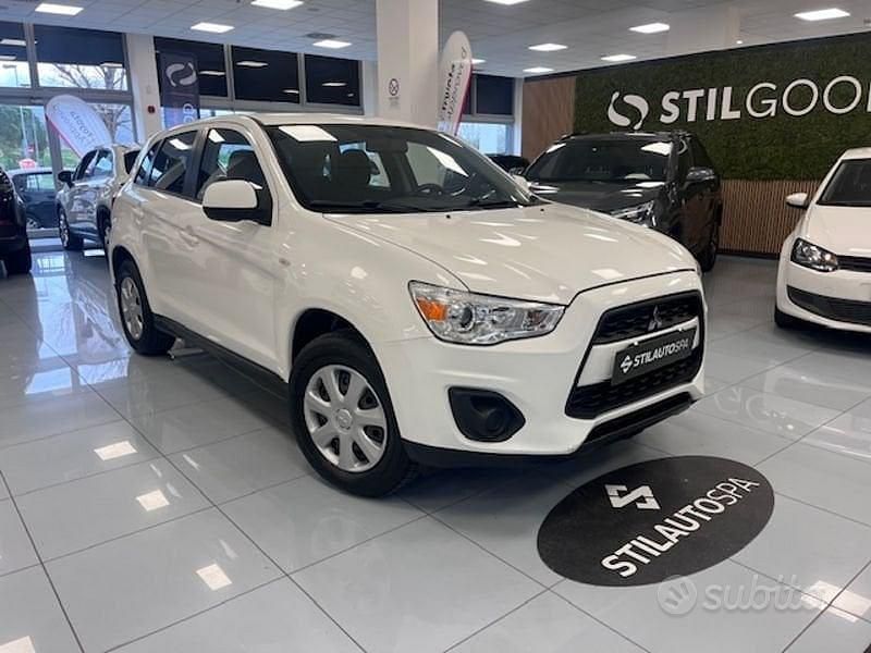 Usata Mitsubishi ASX Inform 114 CV (83 kW) 2015 Bianco SUV