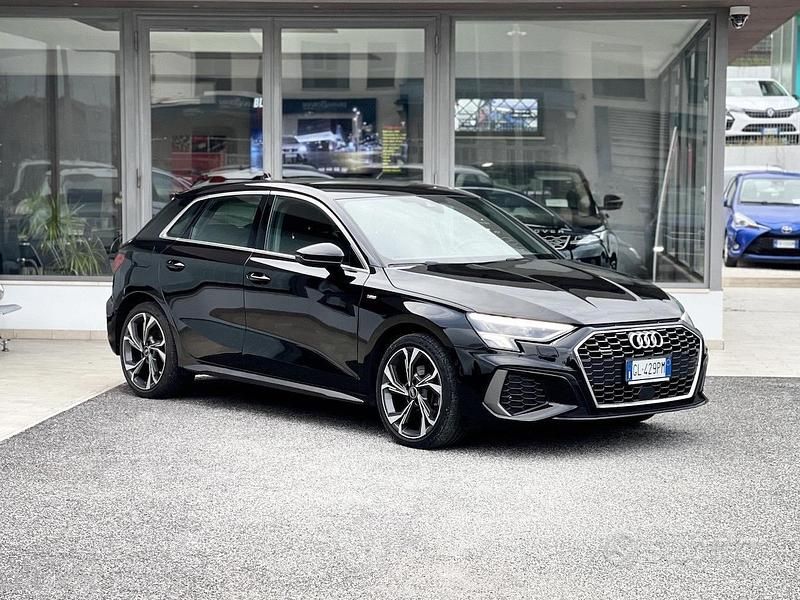 Usata Audi A3 200 CV (147 kW) 2022 Nero Berlina