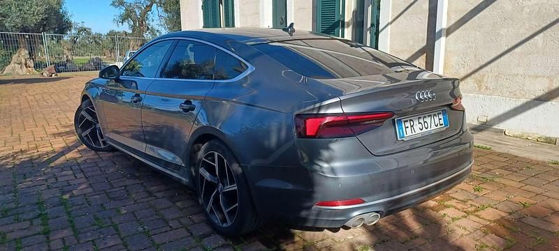 Usata Audi A5 Sportback Ambiente 190 CV (139 kW) 2018 Grigio Utilitaria