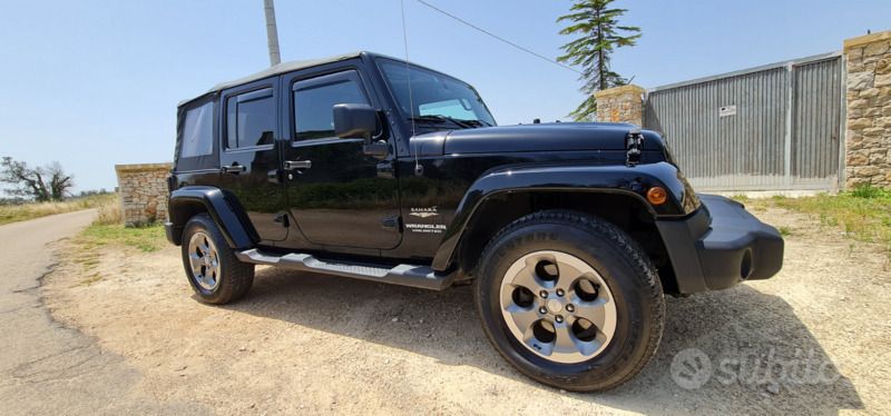 Usata Jeep Wrangler 200 CV (147 kW) 2012 Nero SUV