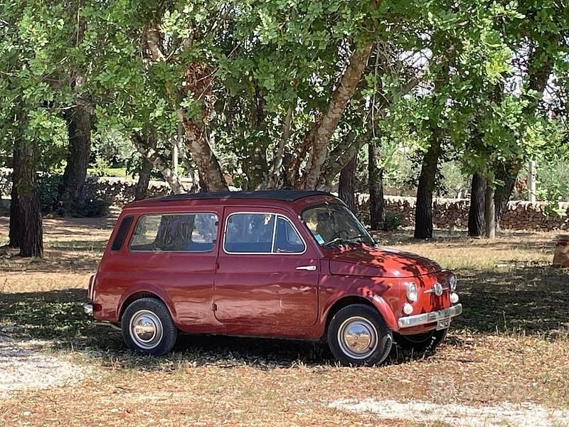 Usata Fiat 500 1970 Rosso Station wagon