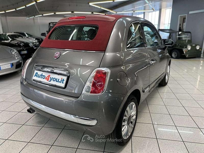 Usata Fiat 500C Pop 69 CV (50 kW) 2014 Grigio Cabrio