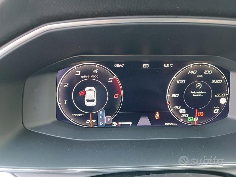 Usata Seat Leon FR 150 CV (110 kW) 2021 Grigio Berlina