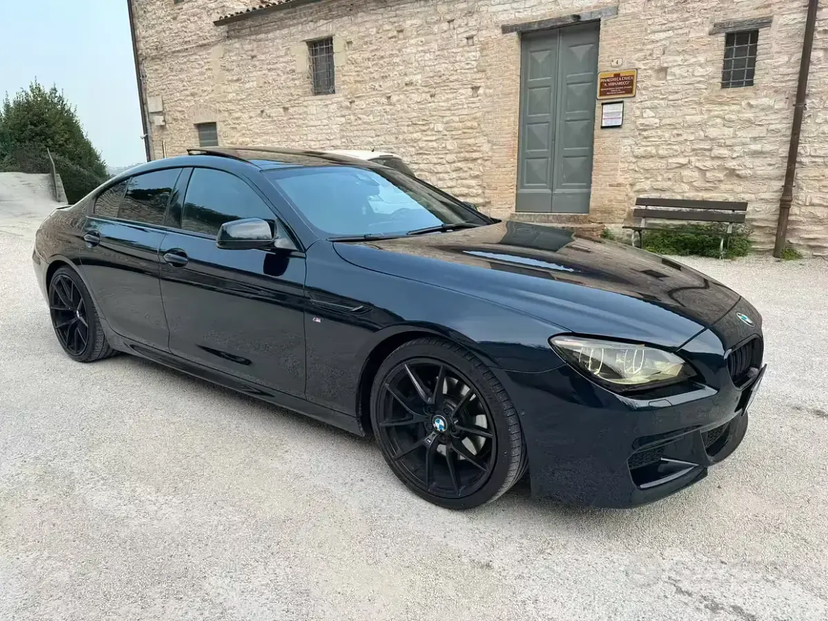 Usata BMW 640 M Sport 313 CV (230 kW) 2013 Nero Coupé