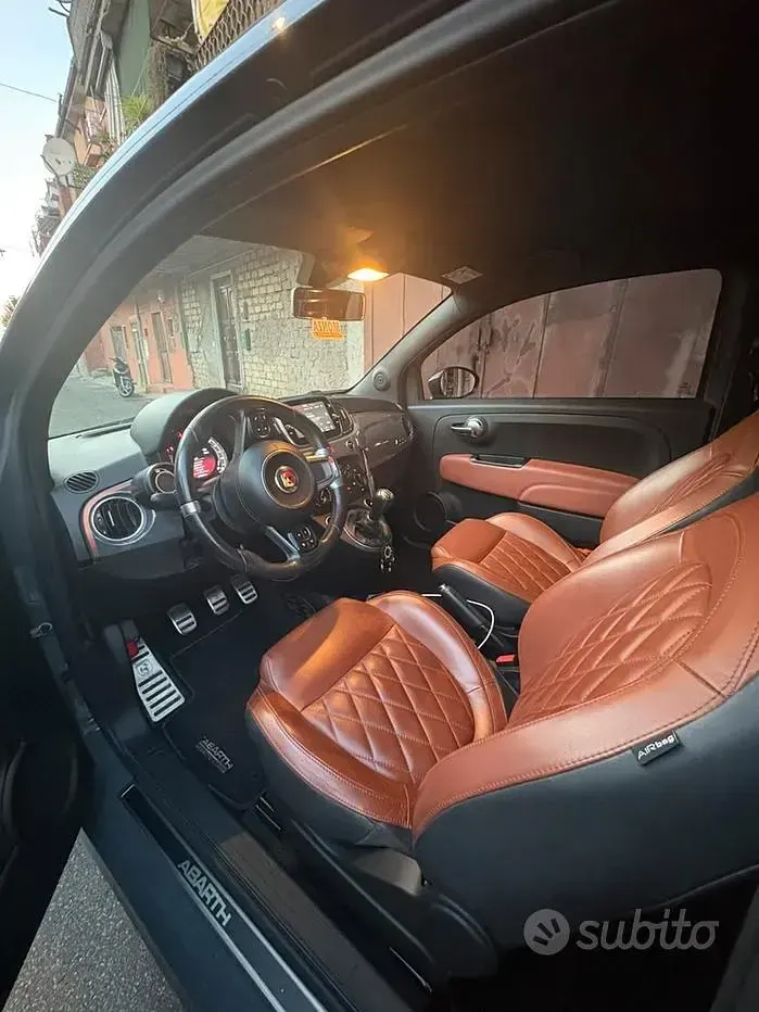 Usata Abarth 595 145 CV (106 kW) 2021 Grigio Berlina