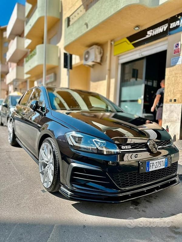 Usata VW Golf VII GTD 2019 Nero Berlina