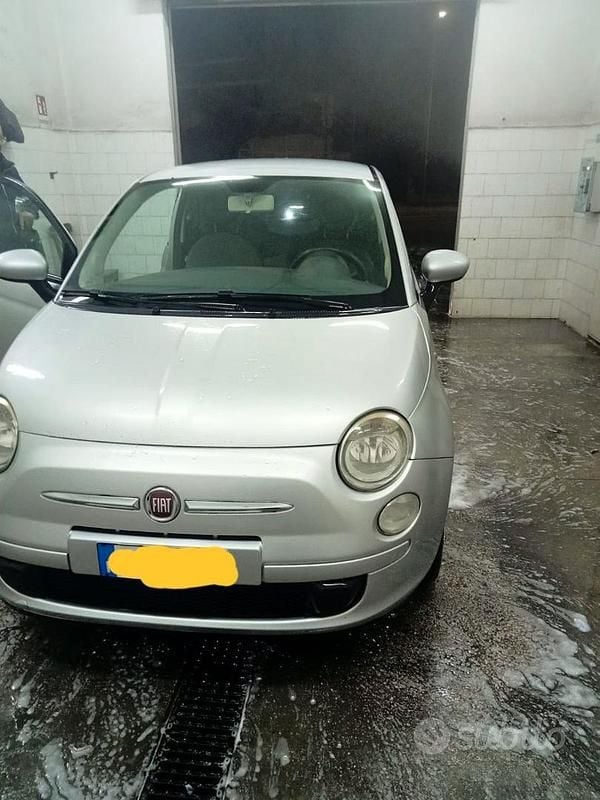 Usata Fiat 500 75 CV (55 kW) 2009 Grigio Utilitaria