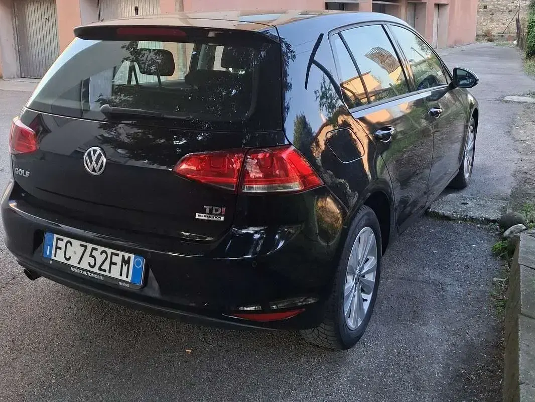 Usata VW Golf VII Executive 110 CV (80 kW) 2016 Nero Berlina