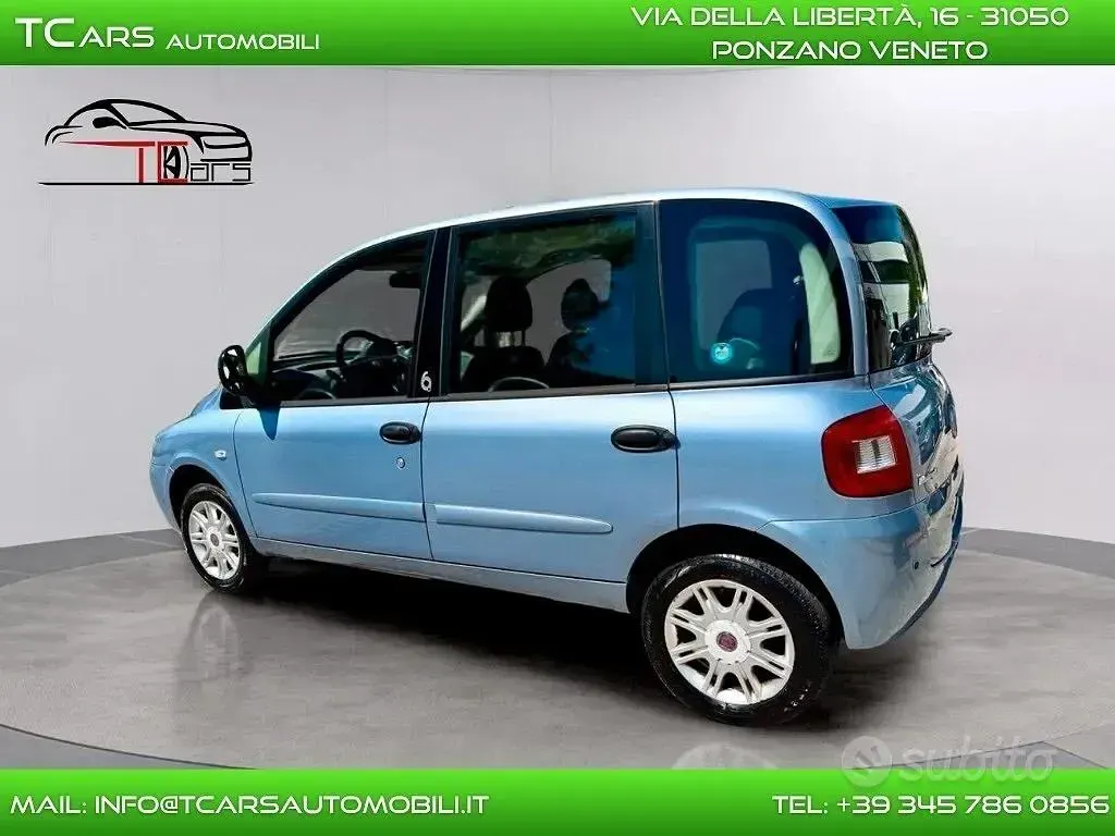 Usata Fiat Multipla 103 CV (75 kW) 2009 Blu Monovolume