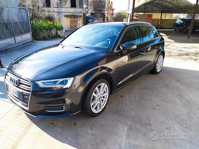Usata Audi A3 Admired 116 CV (85 kW) 2019 Nero Berlina