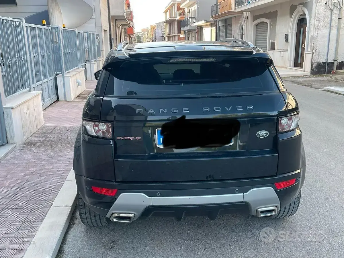 Usata Land Rover Range Rover evoque 190 CV (139 kW) 2014 Nero SUV