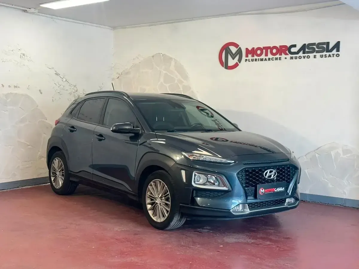 Usata Hyundai Kona Style 119 CV (87 kW) 2018 Grigio SUV