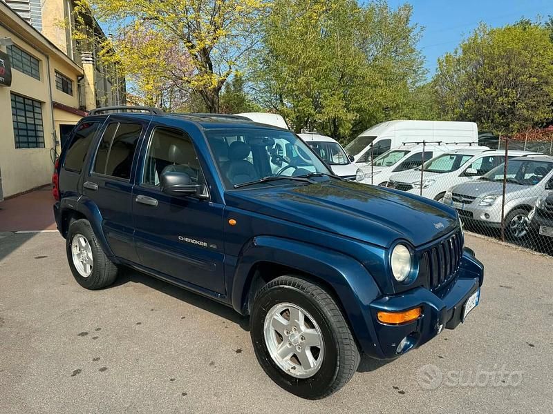 Usata Jeep Cherokee Limited 150 CV (110 kW) 2003 Blu SUV
