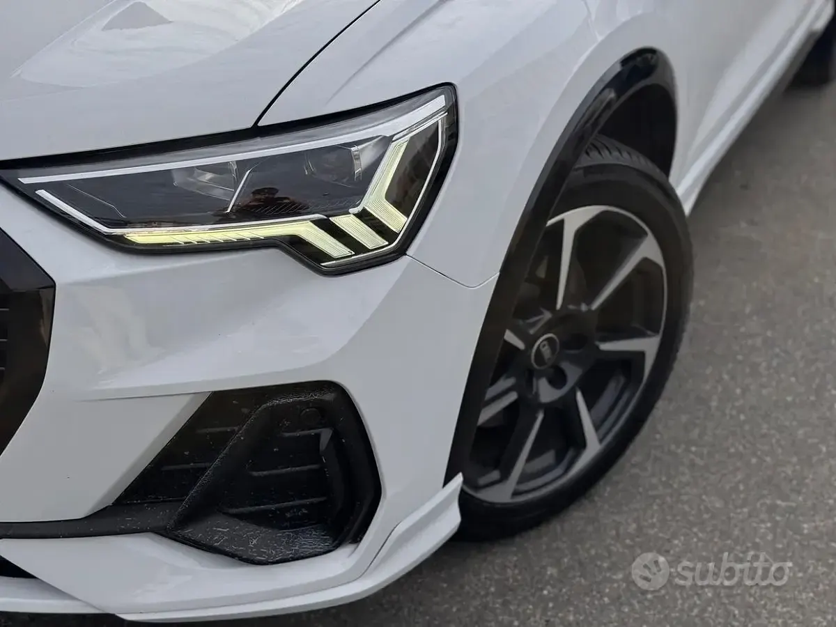 Usata Audi Q3 S-Line 200 CV (147 kW) 2021 Bianco SUV