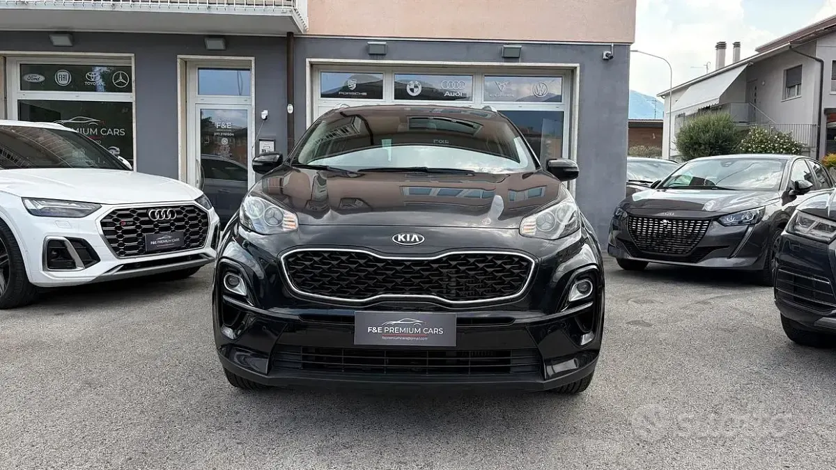 Usata Kia Sportage 115 CV (84 kW) 2019 Nero SUV