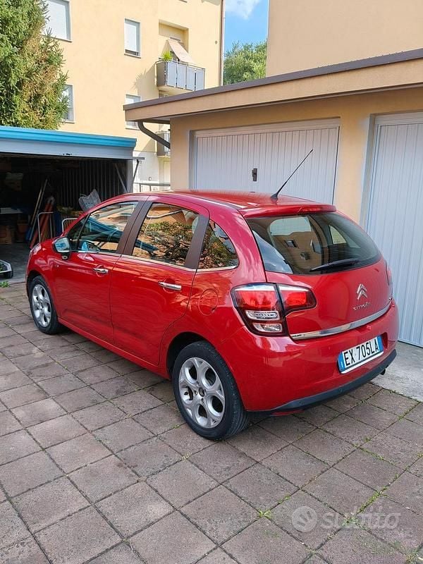 Usata Citroën C3 82 CV (60 kW) 2014 Rosso Utilitaria