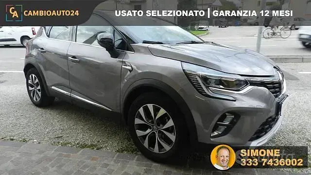 Usata Renault Captur Intens 95 CV (69 kW) 2020 Grigio SUV