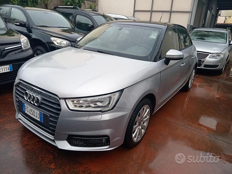 Usata Audi A1 Design 90 CV (66 kW) 2016 Grigio Utilitaria
