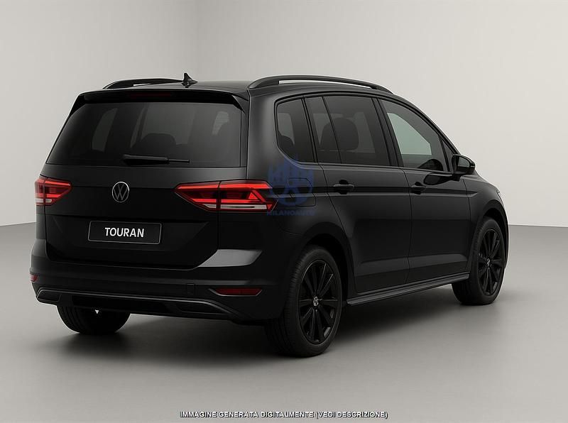 Usata VW Touran Highline 150 CV (110 kW) 2024 Nero Monovolume