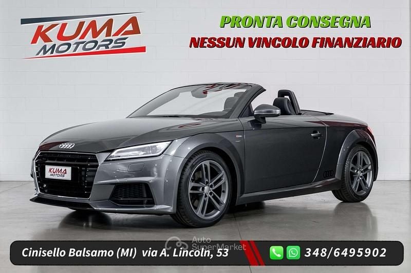 Usata Audi TT S-Line 180 CV (132 kW) 2017 Grigio Cabrio