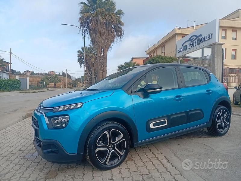 Usata Citroën C3 Shine 101 CV (74 kW) 2022 Verde Berlina