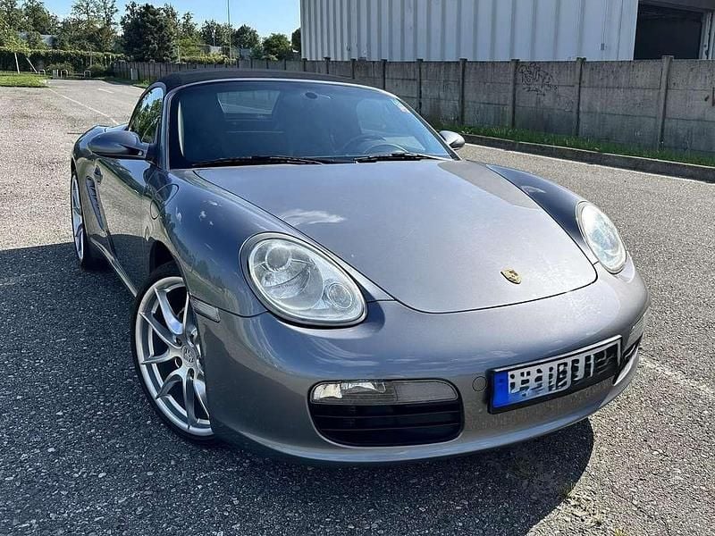 Usata Porsche Boxster 241 CV (177 kW) 2005 Grigio Cabrio