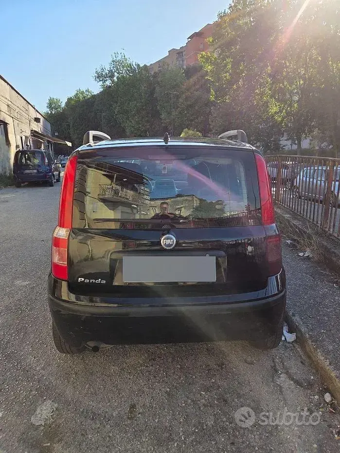 Usata Fiat Panda 69 CV (50 kW) 2005 Nero Utilitaria
